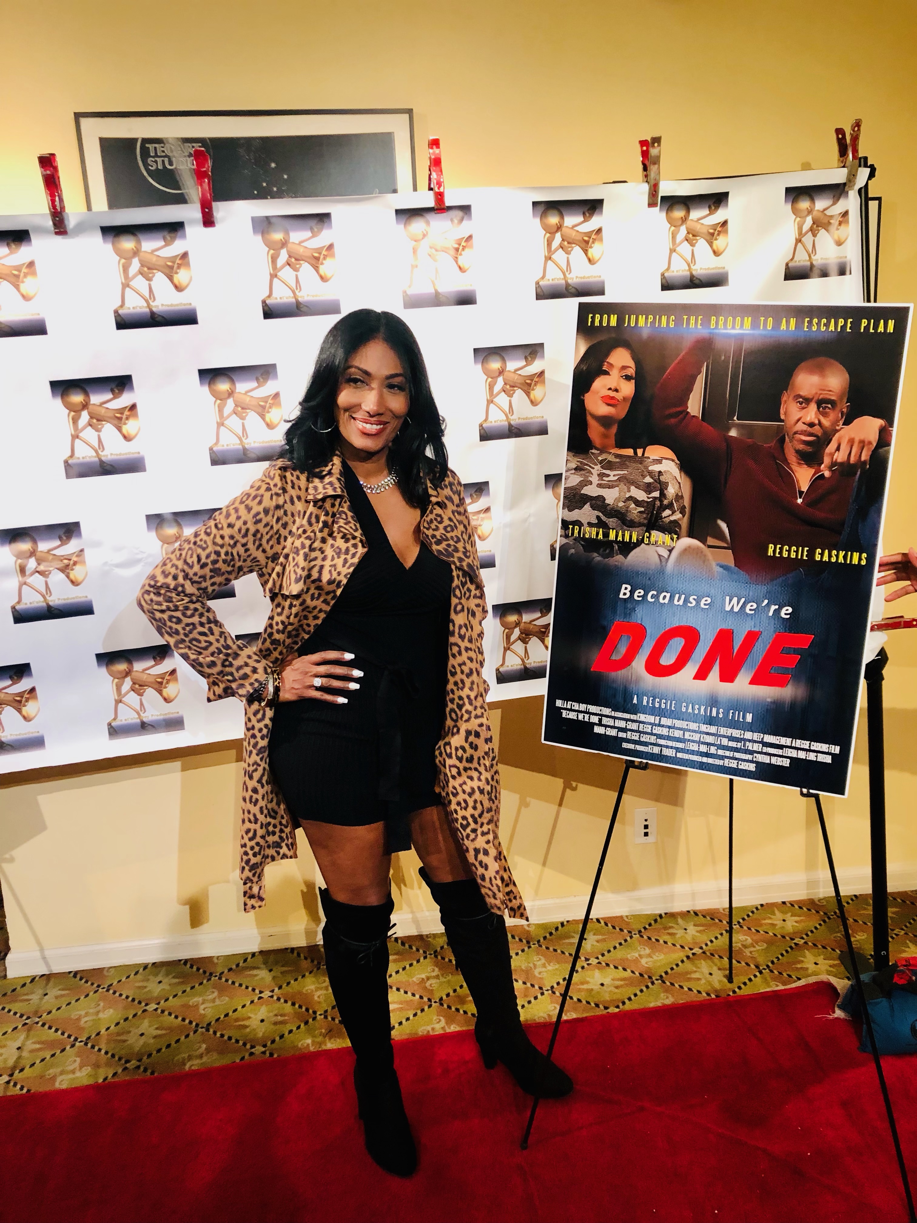 Trisha Mann-Grant at premiere